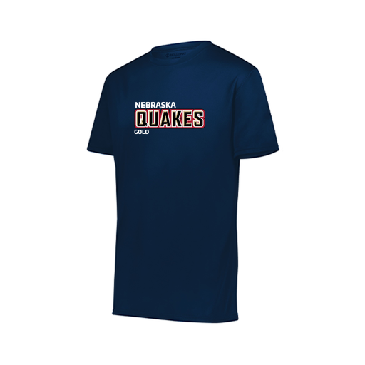 [222819.065.XXS-LOGO3] Youth Movement Dri Fit Shirt (Youth XXS, Navy, Logo 3)