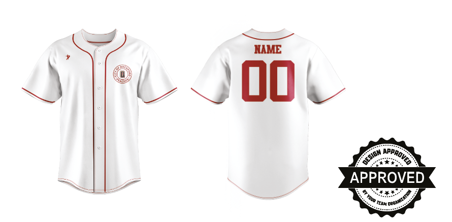 White Full Button Peach Quakes Female Coach